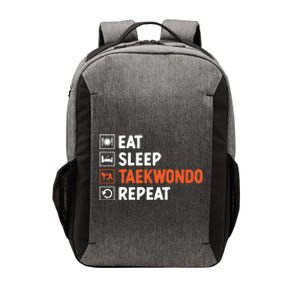 Eat Sleep Taekwondo Repeat Martial Arts Tkd Cool Gift Vector Backpack