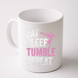 Eat Sleep Tumble Gymnast Outfit Funny Gymnastics Gift Coffee Mug