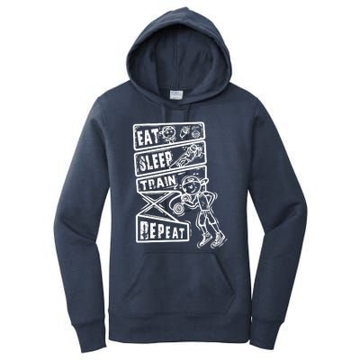 Eat Sleep Train Repeat Women's Pullover Hoodie