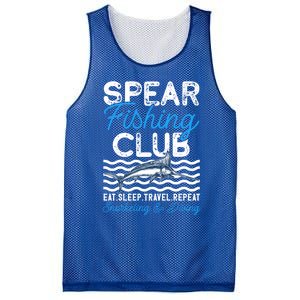 Eat Sleep Travel Repeat Activity Spearfishing Cool Gift Mesh Reversible Basketball Jersey Tank