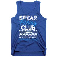 Eat Sleep Travel Repeat Activity Spearfishing Cool Gift Tank Top