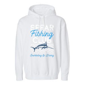 Eat Sleep Travel Repeat Activity Spearfishing Cool Gift Garment-Dyed Fleece Hoodie