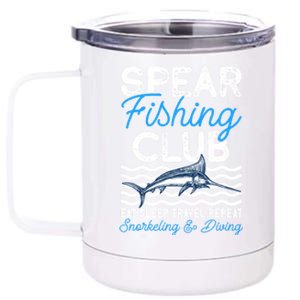 Eat Sleep Travel Repeat Activity Spearfishing Cool Gift 12 oz Stainless Steel Tumbler Cup