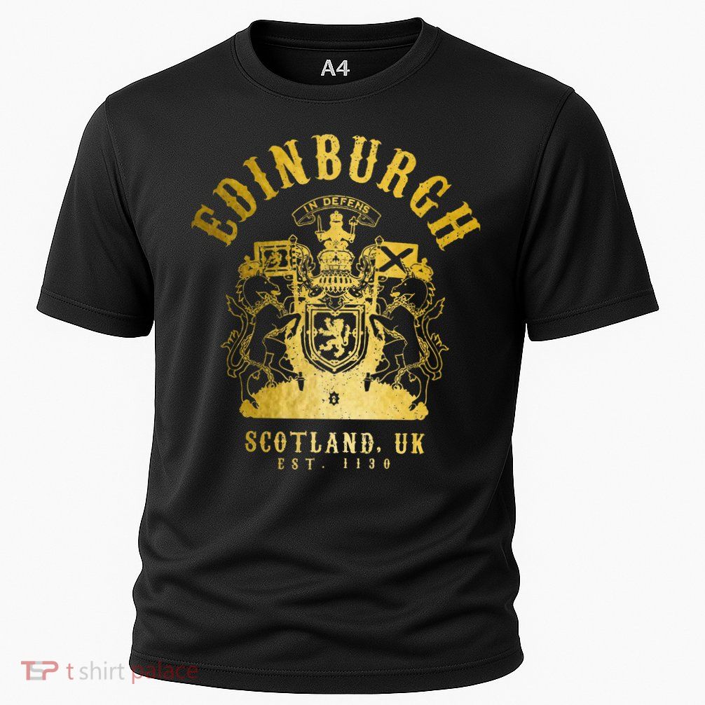 Edinburgh Scotland Uk Vintage Scottish Performance Shirt