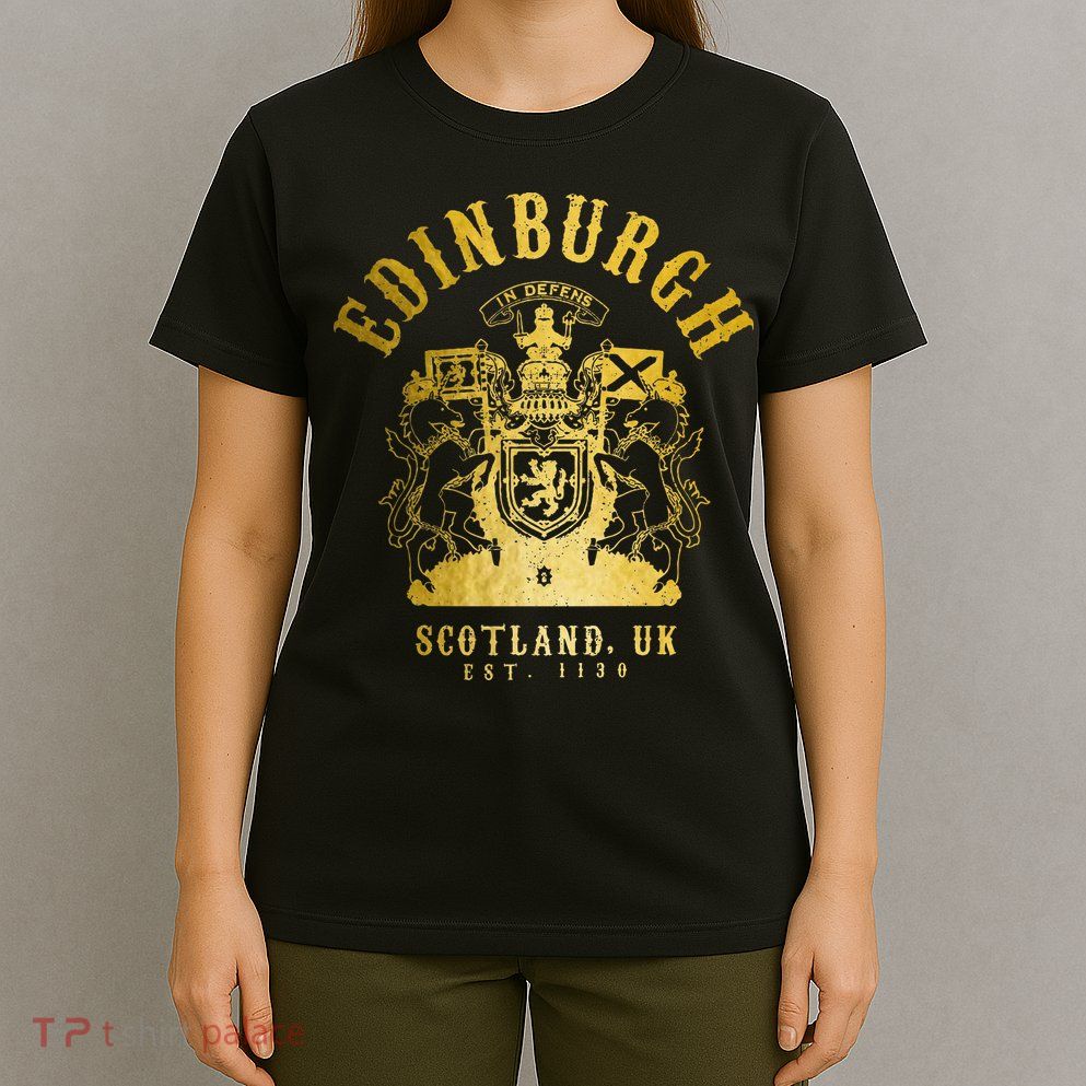Edinburgh Scotland Uk Vintage Scottish T-Shirt