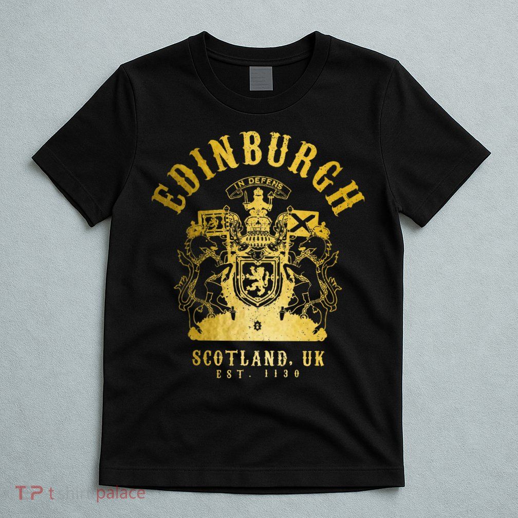 Edinburgh Scotland Uk Vintage Scottish T-Shirt