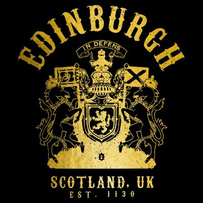 Edinburgh Scotland Uk Vintage Scottish T-Shirt