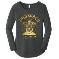 Edinburgh Scotland Uk Vintage Scottish Women's Perfect Tri Tunic Long Sleeve Shirt