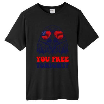 Eagle Sunglasses Usa Patriotic American You Free Tonight Gift Tall Fusion ChromaSoft Performance T-Shirt