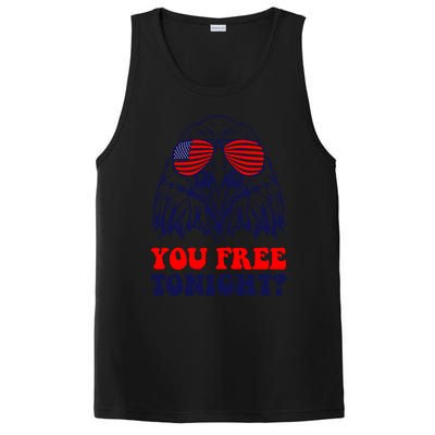 Eagle Sunglasses Usa Patriotic American You Free Tonight Gift PosiCharge Competitor Tank