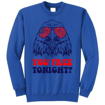 Eagle Sunglasses Usa Patriotic American You Free Tonight Gift Tall Sweatshirt