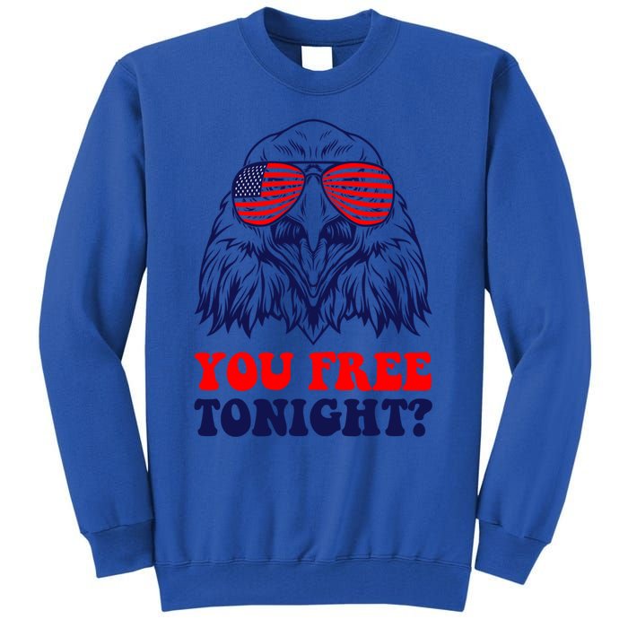 Eagle Sunglasses Usa Patriotic American You Free Tonight Gift Tall Sweatshirt