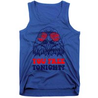 Eagle Sunglasses Usa Patriotic American You Free Tonight Gift Tank Top