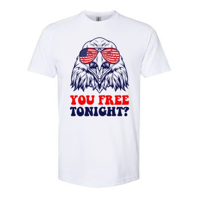 Eagle Sunglasses Usa Patriotic American You Free Tonight Gift Softstyle CVC T-Shirt