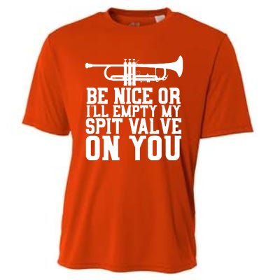 Empty Spit Valve Trumpet For Trumpet Player Cooling Performance Crew T-Shirt