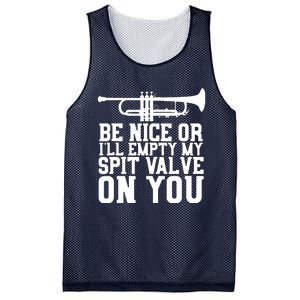 Empty Spit Valve Trumpet For Trumpet Player Mesh Reversible Basketball Jersey Tank