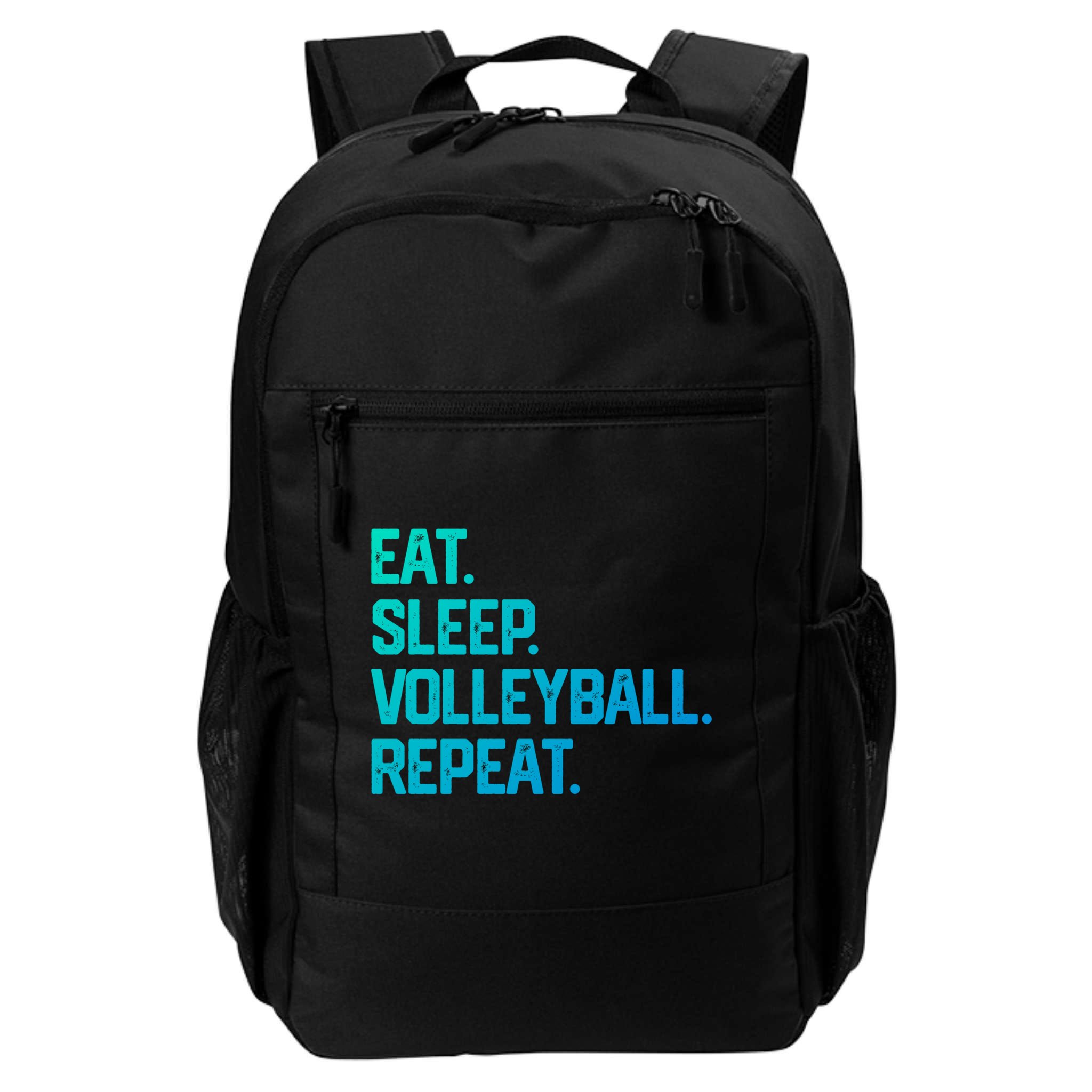 Eat Sleep Volleyball Repeat Team Coach Matching Cool Gift Backpack