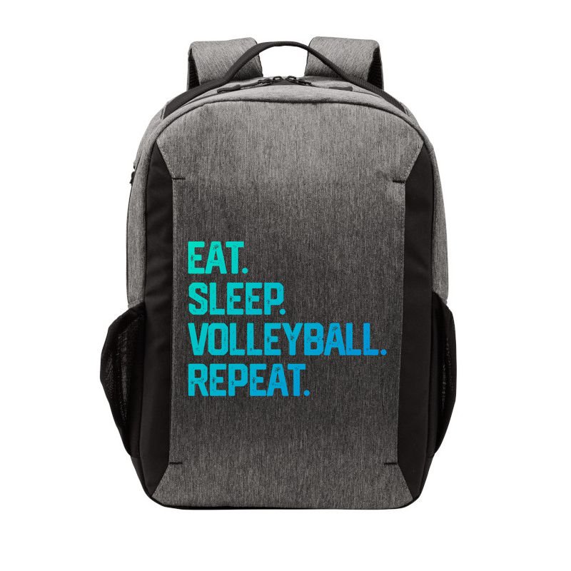Eat Sleep Volleyball Repeat Team Coach Matching Cool Gift Vector Backpack