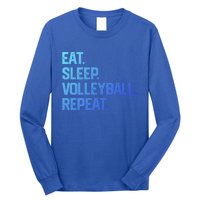 Eat Sleep Volleyball Repeat Team Coach Matching Cool Gift Long Sleeve Shirt