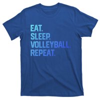 Eat Sleep Volleyball Repeat Team Coach Matching Cool Gift T-Shirt