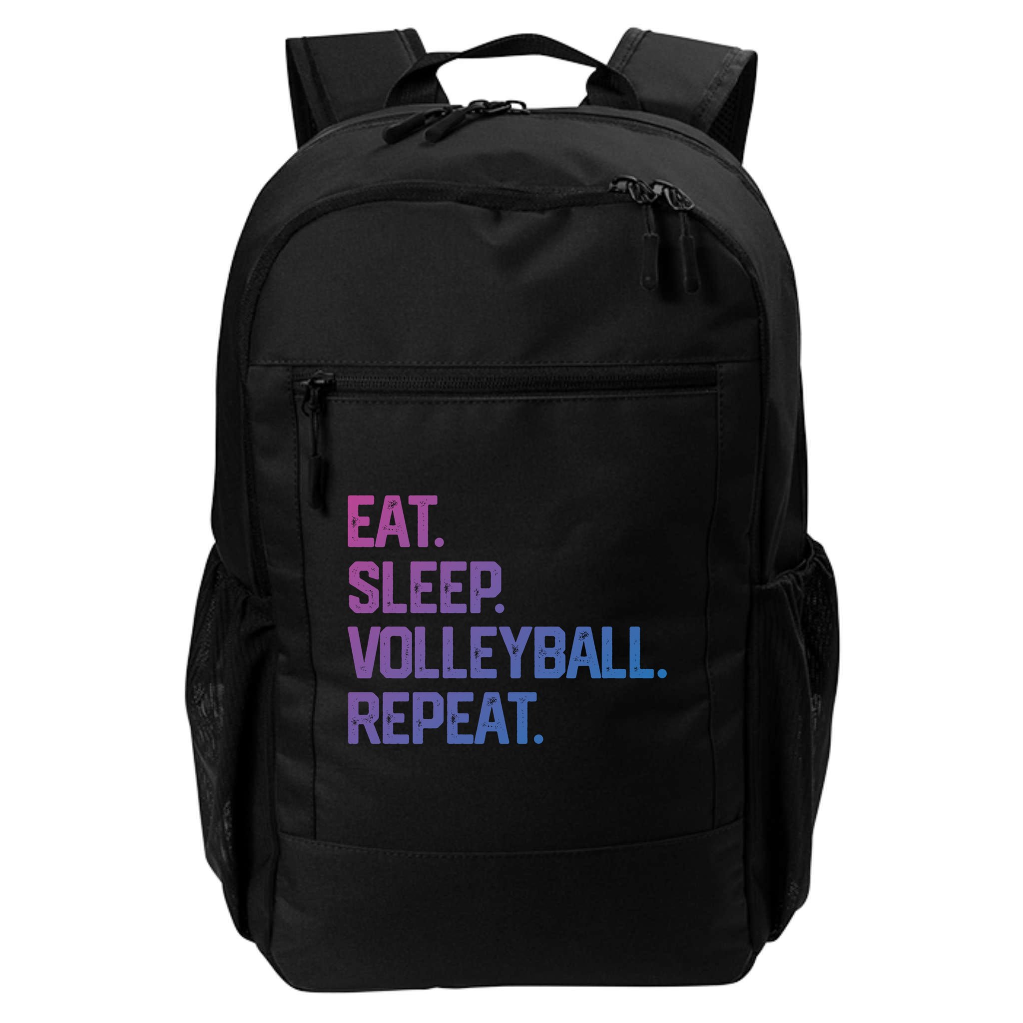 Eat Sleep Volleyball Repeat Team Coach Matching Cool Gift Backpack