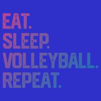 Eat Sleep Volleyball Repeat Team Coach Matching Cool Gift 16 in Basic Backpack