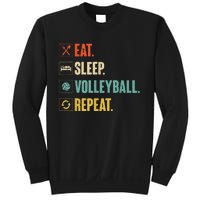 Eat Sleep Volleyball Repeat Vintage Volleyball Sweatshirt