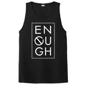 Enough School Walkout Shirt #Enough Ban Assault Weapons PosiCharge Competitor Tank