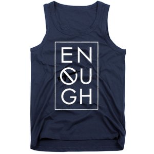 Enough School Walkout Shirt #Enough Ban Assault Weapons Tank Top