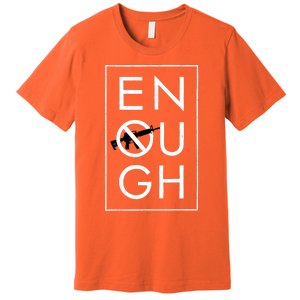 Enough School Walkout Shirt #Enough Ban Assault Weapons Premium T-Shirt