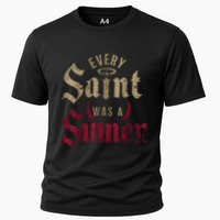 Every Saint Was A Sinner Cooling Performance Crew T-Shirt