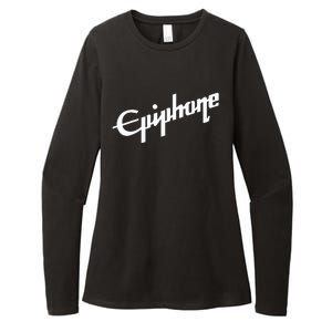 Epiphone Style White Womens CVC Long Sleeve Shirt