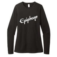 Epiphone Style White Womens CVC Long Sleeve Shirt