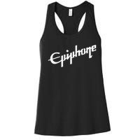 Epiphone Style White Women's Racerback Tank