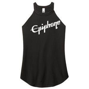 Epiphone Style White Women's Perfect Tri Rocker Tank