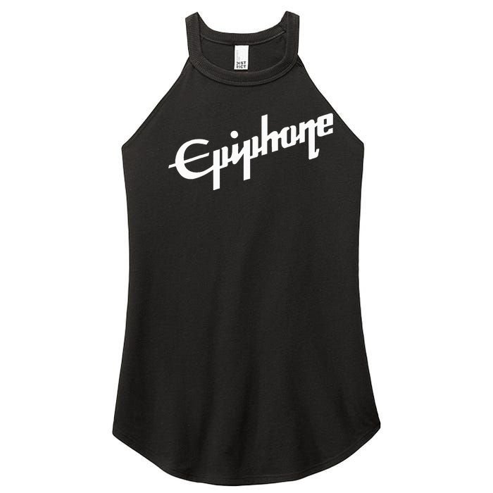 Epiphone Style White Women's Perfect Tri Rocker Tank