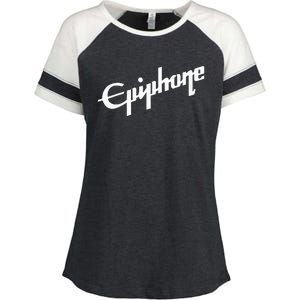 Epiphone Style White Enza Ladies Jersey Colorblock Tee