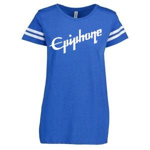 Epiphone Style White Enza Ladies Jersey Football T-Shirt