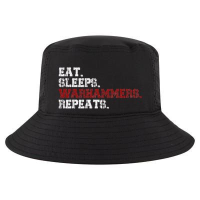 Eat Sleeps Warhammers Repeats Cool Comfort Performance Bucket Hat