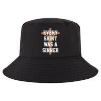 Every Saint Was A Sinner Cool Comfort Performance Bucket Hat