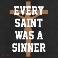 Every Saint Was A Sinner Adult Drive Performance Visor
