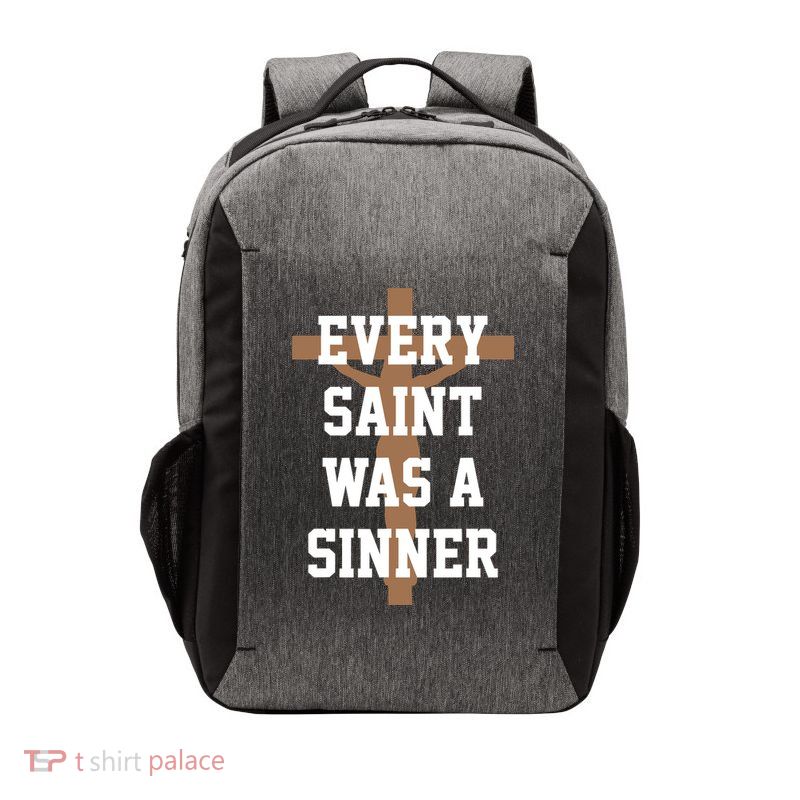 Every Saint Was A Sinner Vector Backpack