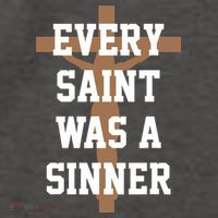 Every Saint Was A Sinner Vector Backpack