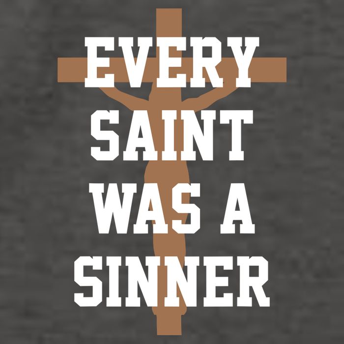 Every Saint Was A Sinner Vector Backpack