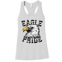 Eagle Spirit Wear Game Day School Mascot Sport Fan Team Women's Racerback Tank