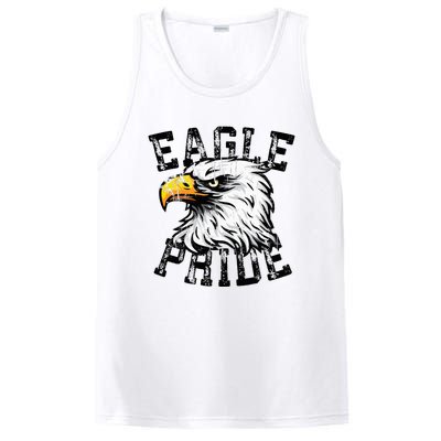 Eagle Spirit Wear Game Day School Mascot Sport Fan Team PosiCharge Competitor Tank