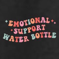 Emotional Support Water Bottle Cool Comfort Performance Bucket Hat