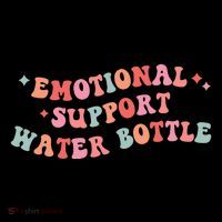 Emotional Support Water Bottle Tall T-Shirt