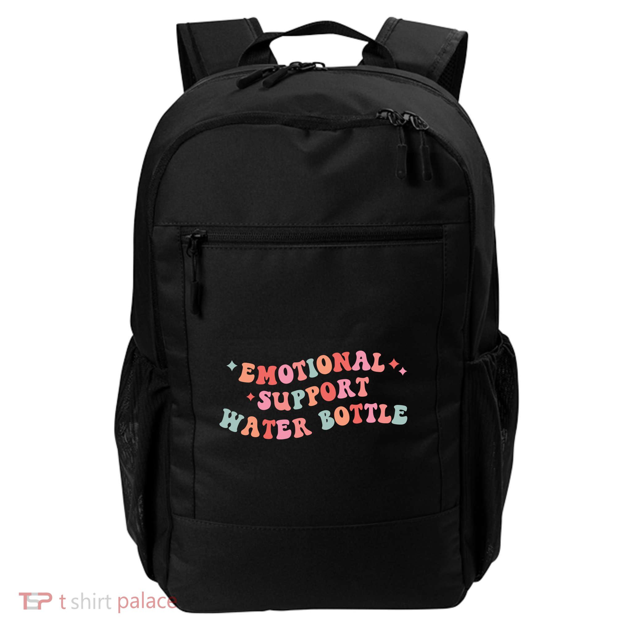 Emotional Support Water Bottle Backpack