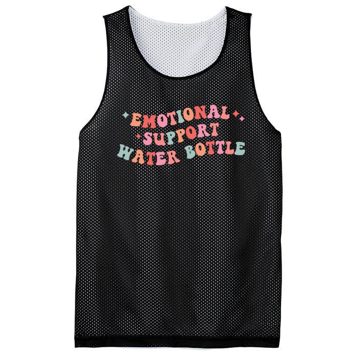 Emotional Support Water Bottle Mesh Reversible Basketball Jersey Tank